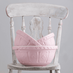 Image showing the Colour Mix Mixing bowl, 29cm, Powder Pink product.