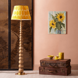 Image showing the Rahul Standing lamp, H132cm, Warm Wood product.
