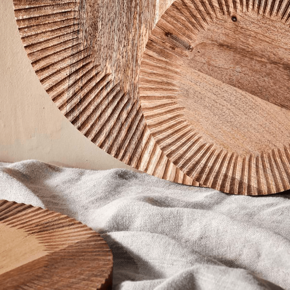 Soria Wooden Chopping Board, Medium, Mango Wood
