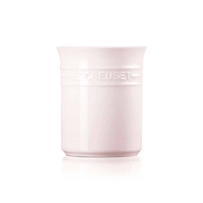 Stoneware Small Utensil Jar, 1L, Shell Pink