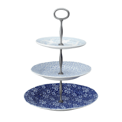 Image showing the 3 Tier Cake Stand, H35 x D26.5cm, Asiatic Pheasants/Calico/Felicity product.