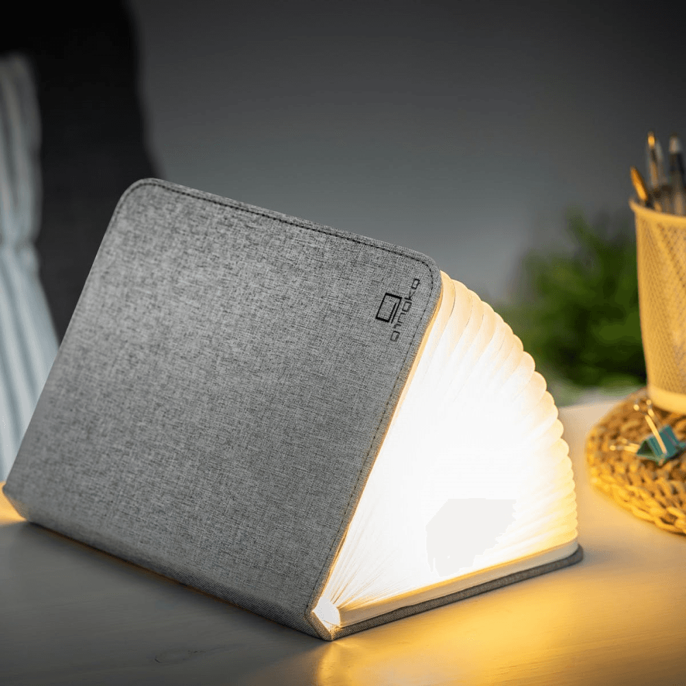 Linen Book Light, Large, Urban Grey