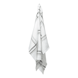 Image showing the Herringbone Kitchen Towel, 53 x 86cm, Ocean Check product.