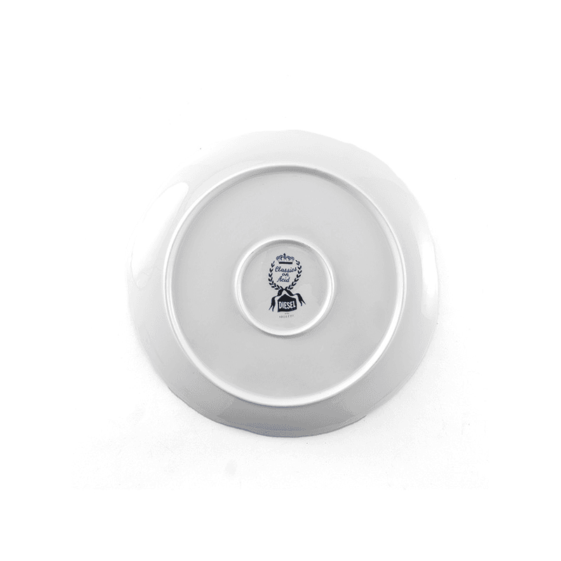 Diesel Living Classic on Acid Dinner Plate, D28cm, Blu Chinoiserie