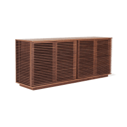 Image showing the Verona Sideboard, H75 x W180cm, Brown product.