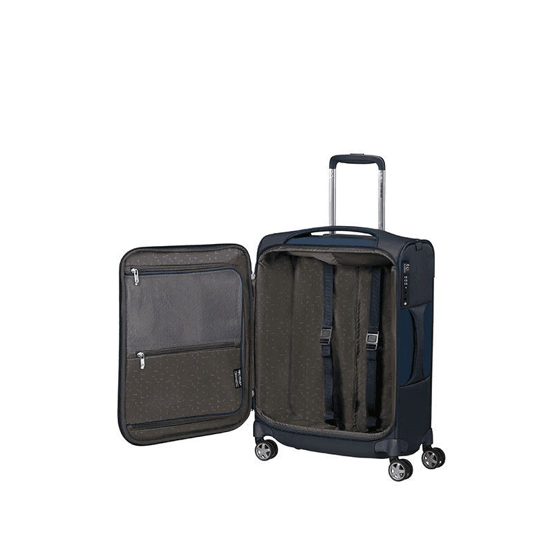 D'Lite Suitcase, H55 x L40 x W20/25cm, Midnight Blue