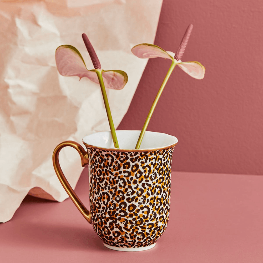 Creatures of Curiosity Mug, Leopard