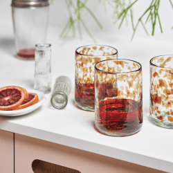 Image showing the Oro Set of 2 Tumblers, 350ml, Brown product.