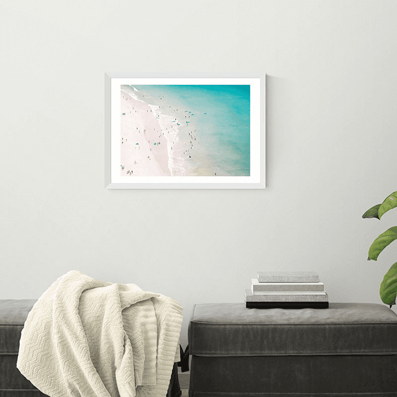 Ingrid Beddoes Beach Summer Lover II Framed Print, 63 x 45cm, Blue