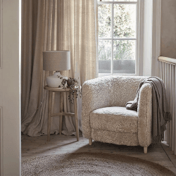 Image showing the Sheepskin Cosy Chair, Pearl product.