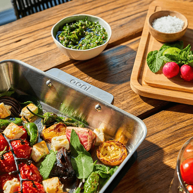 Large Roasting Pan, 44 x 30cm, Stainless Steel