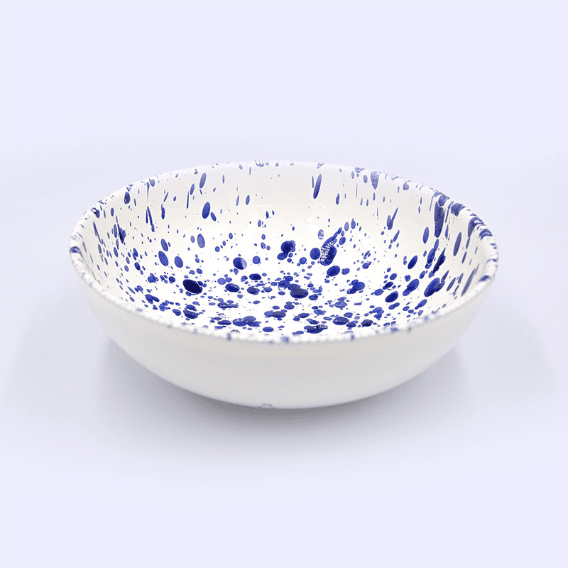 Splatter Pasta Bowl, D20cm, Blueberry