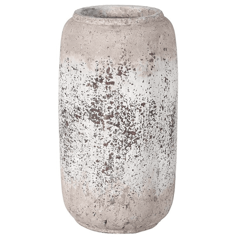 Distressed Vase, H44cm, Stone