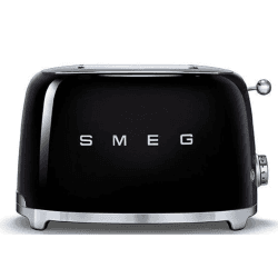 Image showing the 50's Retro 2 slice toaster, Black product.