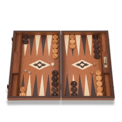 Image showing the Mahogany Backgammon Set product.