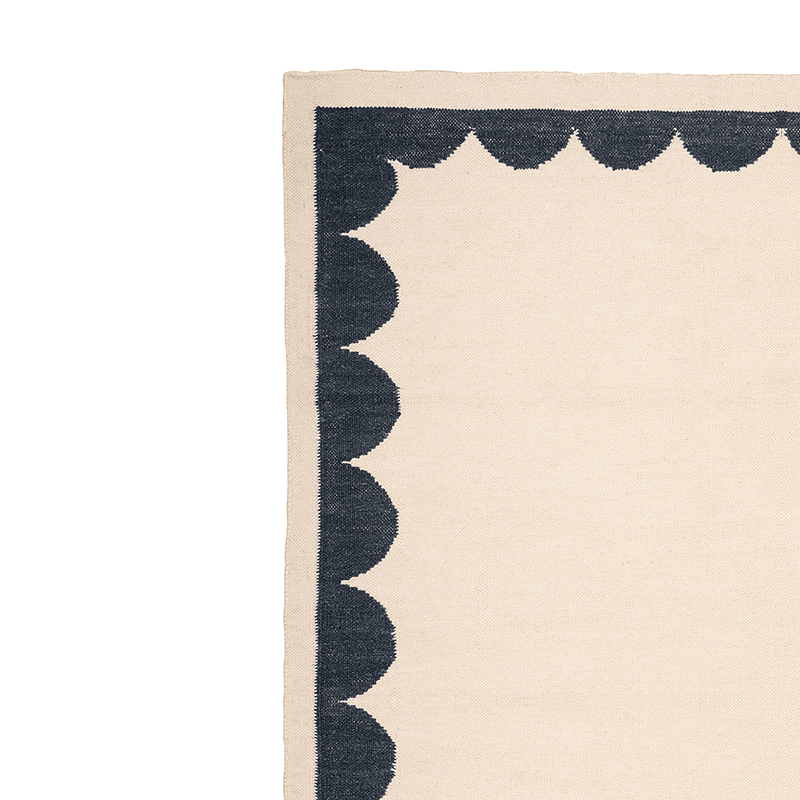 Cavea Rug, 170 x 250cm, Midnight Navy