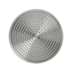 Image showing the Stainless steel shower stall drain protector, Silver product.