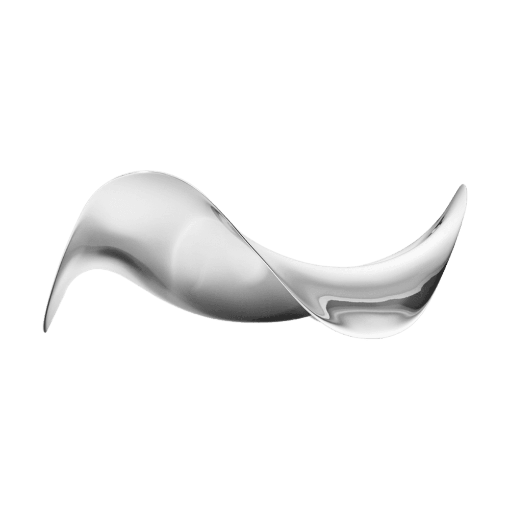 Cobra Bowl, 19.1 x 6.9cm, Stainless Steel, Mirror