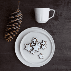 Image showing the Grand Cru Set of 4 Lunch Plates, D20.5cm, White product.