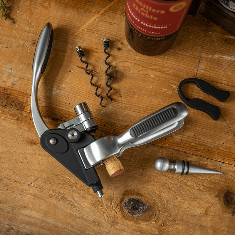 Lever-arm Corkscrew Set