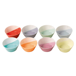 Image showing the 1815 Brights Set of 8 bowls, 11cm, Mixed Colours product.