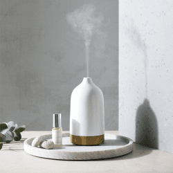 Image showing the Electronic diffuser, H18 x Dia9cm, White product.