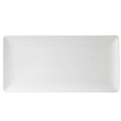 Image showing the Gio Rectangular server, 32cm, White/ Bone China product.