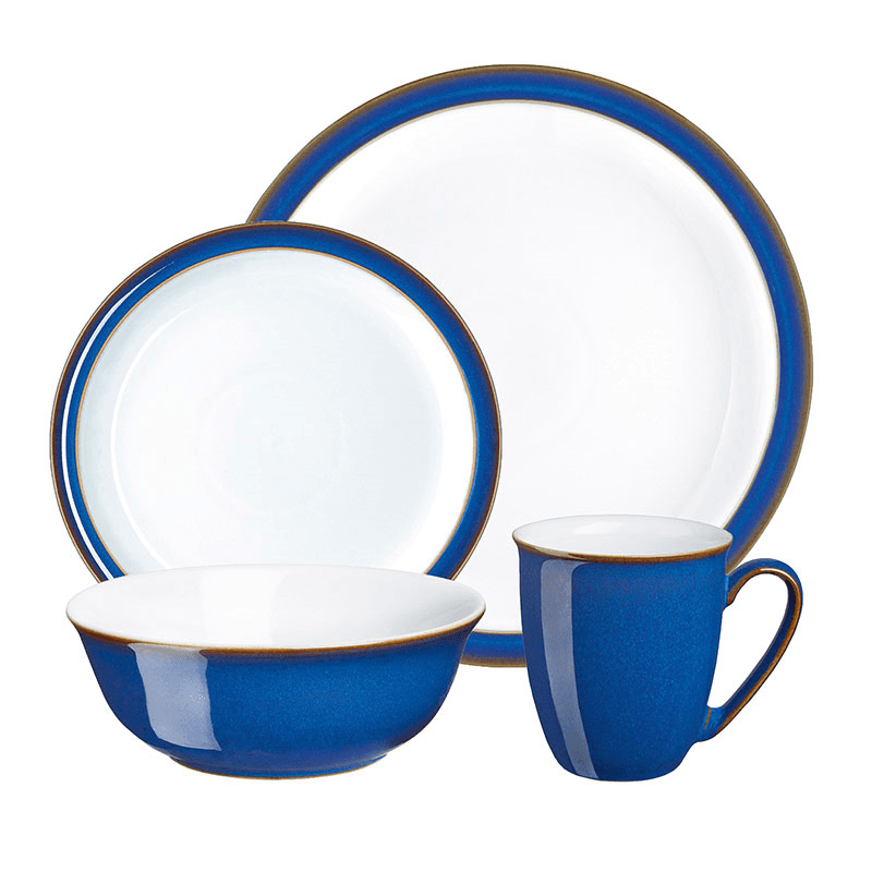 Imperial Blue 16 piece tableware set
