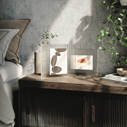 Image showing the Ripley Photo Frame, 5 x 7", Brass product.
