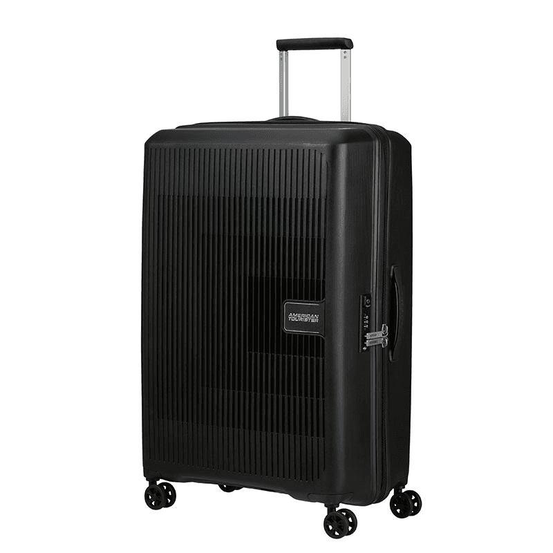 Aerostep Suitcase, H77 x L50 x W29/32cm, Black