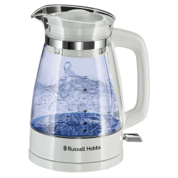 Image showing the Classic Glass Kettle, 1.7L, White product.