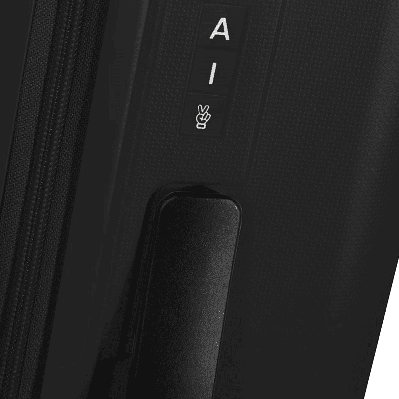 Rejoy Cabin Suitcase, H55 x L40 x W20cm, True Black