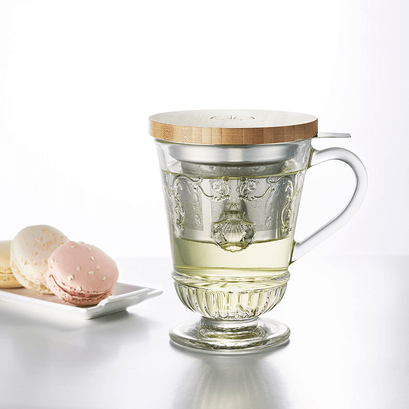 Versailles Infuser Mug, 275ml, Clear