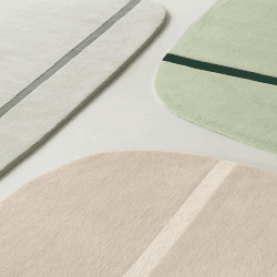 Image showing the Oona Rug, L240 x W175cm, Sand product.