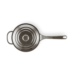 Image showing the Signature Uncoated Saucepan with lid, 20cm, stainless steel product.