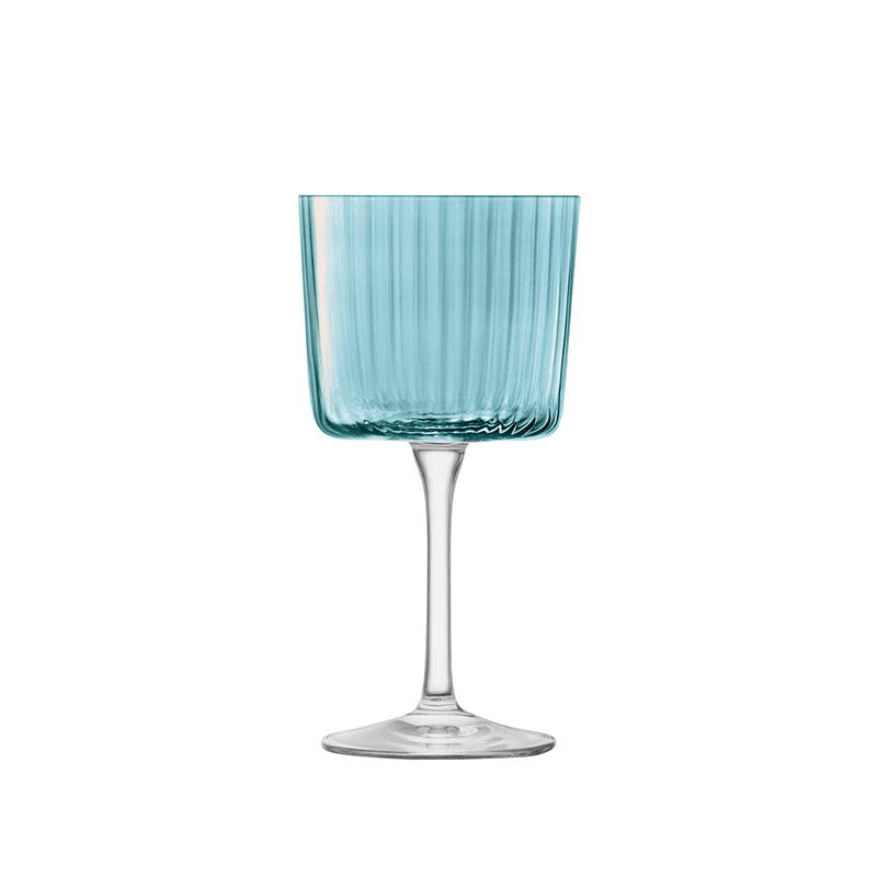 Gems Set of 4 Wine Glasses, 250ml, Sapphire