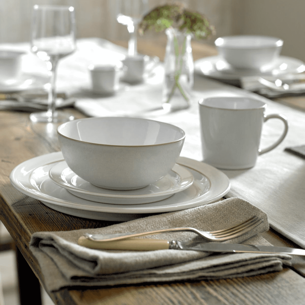 Natural Canvas 16 piece tableware set