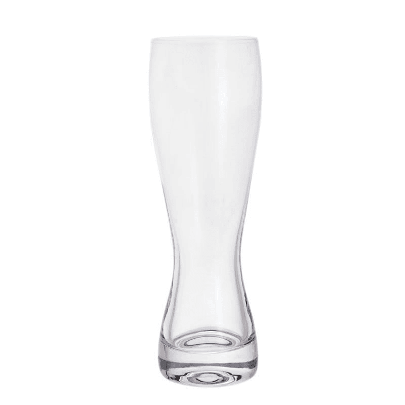 Wine and Bar Set of 2 Beer Glasses, 390ml, Clear
