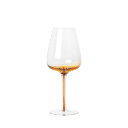 Image showing the Mouth Blown White Wine Glass, H21cm, Amber product.