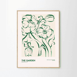Image showing the Frankie Penwill The Garden Print, 50 x 70cm product.