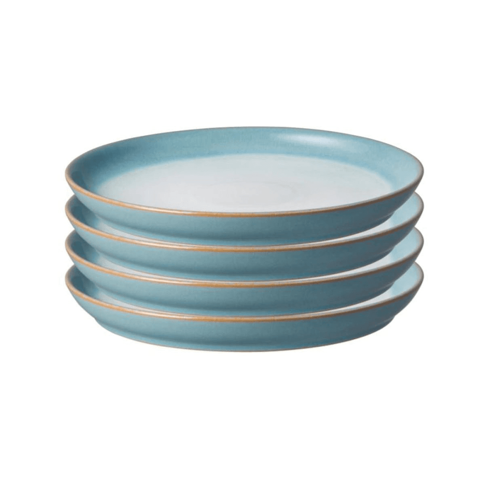 Azure Haze Set of 4 medium plates, 21cm