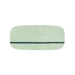 Image showing the Oona Rug, L200 x W90cm, Mint product.