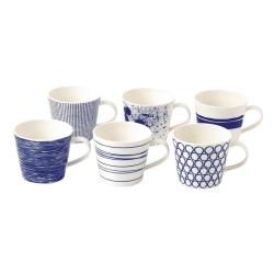Image showing the Pacific Set of 6 mugs, 45cl, Assorted product.