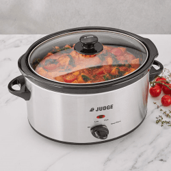 Image showing the Slow Cooker, 3.5L, Stainless Steel product.