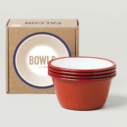 Image showing the 12cm Bowls, Postbox Red product.