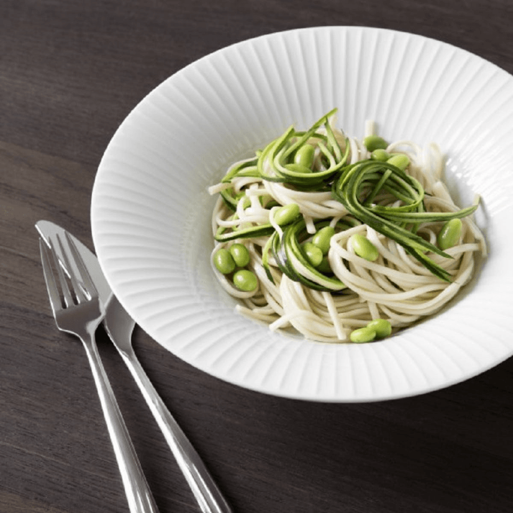 Hammershøi Deep Plate, 26cm, White