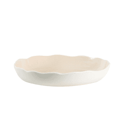 Image showing the Plume Deep Dish, D27.5cm, Nude product.