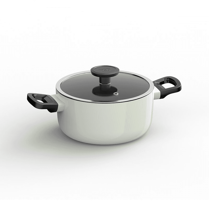 Leo 4 Piece Cookware set, Glints Sage