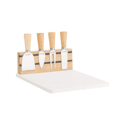 Image showing the 5 Piece Cheese Serving Set, Multi product.