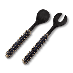 Image showing the Tulum Rings Salad Serving Set product.